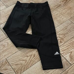 Adidas Kids Black Performance Leggings